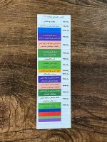 لیبل رنگی راهنمای مبحث 16